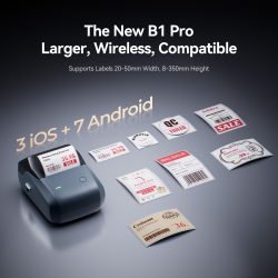 pencetak label harga mudah alih niimbot-b1-pro
